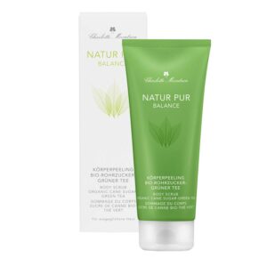 NATUR PUR BALANCE Body Scrub Organic Cane Sugar-Green Tea