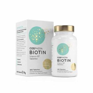 Klientide lemmik! BIOTIIN 10000 μg  - 365 tabletti Cosphera