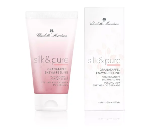 UUS! SILK&PURE Pomegranate Enzyme Peeling Scrub 50ml - õrn mask-koorija ensüümidega