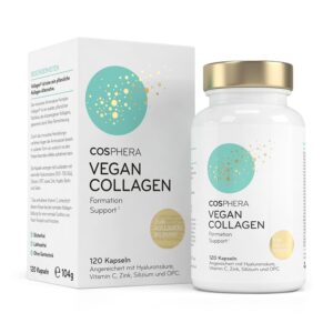 UUS! VEGAN COLLAGEN Formation Support kapslid Cosphera 120tk - 2 kuu kogus