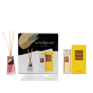 VANILLA EDT 50ml + Scented Home Diffuser Set 100ml by Alyssa Ashley