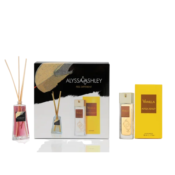 VANILLA EDT 50ml + Scented Home Diffuser Set 100ml by Alyssa Ashley