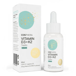 UUS! VITAMIIN D3+K2 tilgad 50ml Cosphera