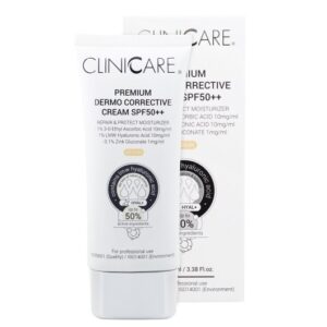 UUS! CLINICCARE Premium Dermo Corrective Cream SPF50++ (MEDIUM) 100ml